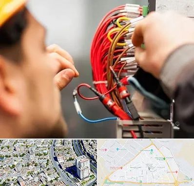 سیم کشی تلفن در قاسم آباد مشهد