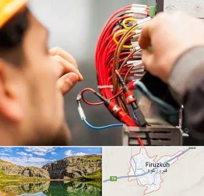 سیم کشی تلفن در فیروزکوه