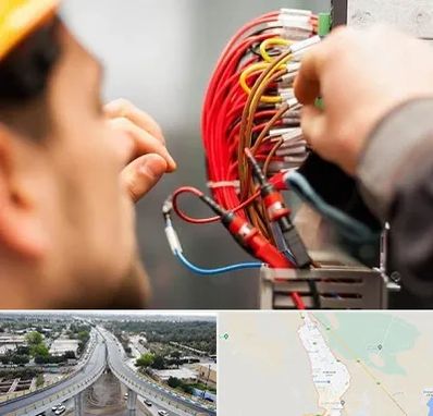 سیم کشی تلفن در اندیمشک