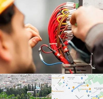 سیم کشی تلفن در محلاتی شیراز