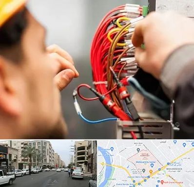 سیم کشی تلفن در زیتون کارمندی اهواز