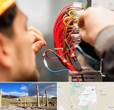 سیم کشی تلفن در مرودشت