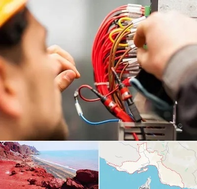 سیم کشی تلفن در هرمزگان