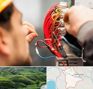 سیم کشی تلفن در گچساران