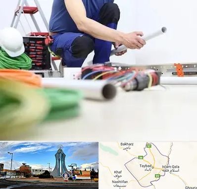 سیم کشی ساختمان در تایباد