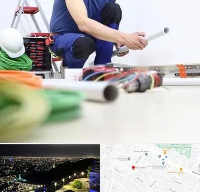 سیم کشی ساختمان در هفت تیر مشهد