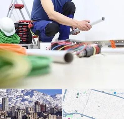 سیم کشی ساختمان در ازگل