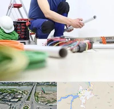 سیم کشی ساختمان در میاندوآب