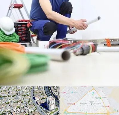 سیم کشی ساختمان در قاسم آباد مشهد