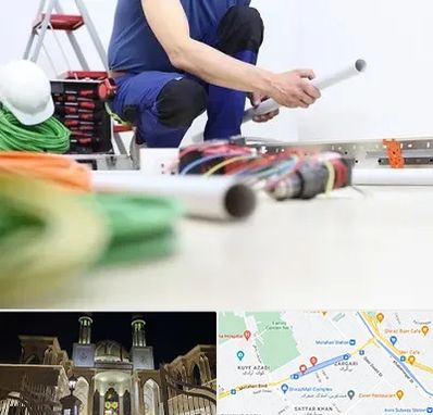 سیم کشی ساختمان در زرگری شیراز