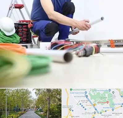 سیم کشی ساختمان در قدوسی غربی شیراز