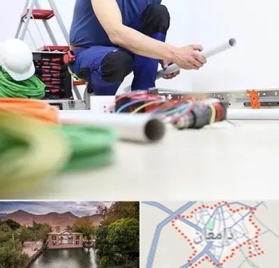 سیم کشی ساختمان در دامغان