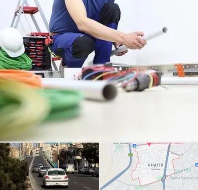 سیم کشی ساختمان در خطیب تبریز
