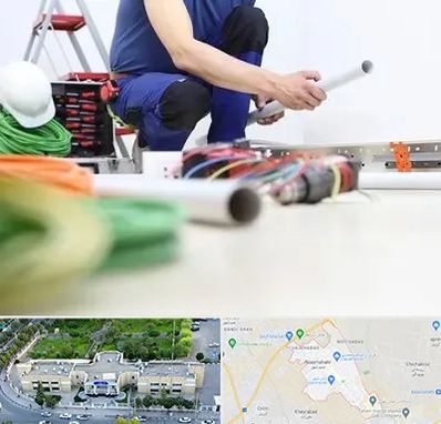 سیم کشی ساختمان در نسیم شهر