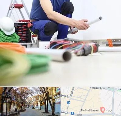 سیم کشی ساختمان در تربیت تبریز