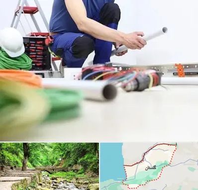 سیم کشی ساختمان در گلستان