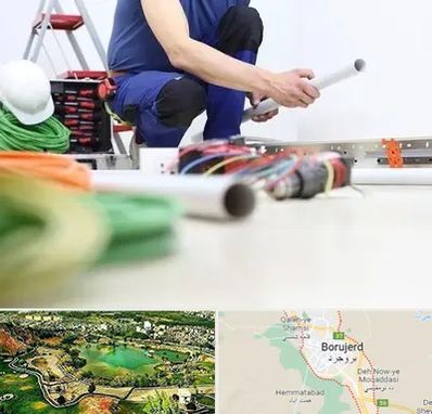 سیم کشی ساختمان در بروجرد