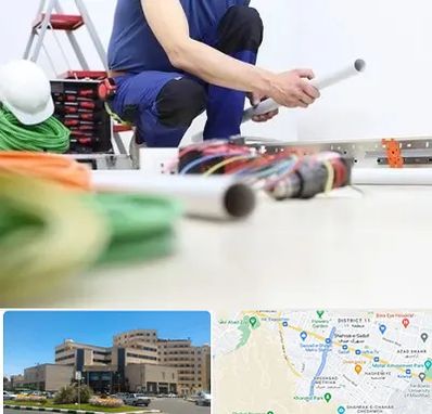 سیم کشی ساختمان در صیاد شیرازی مشهد