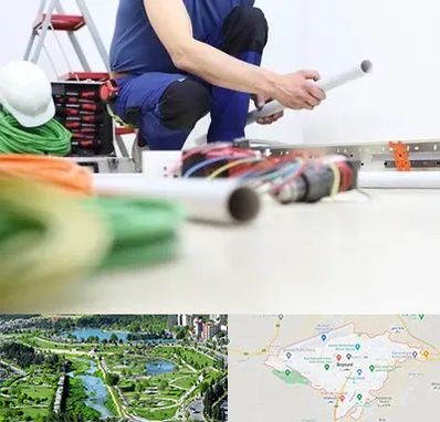 سیم کشی ساختمان در بجنورد