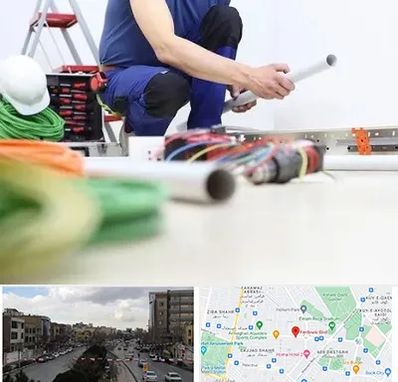 سیم کشی ساختمان در بلوار فردوسی مشهد