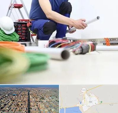 سیم کشی ساختمان در بندر ماهشهر