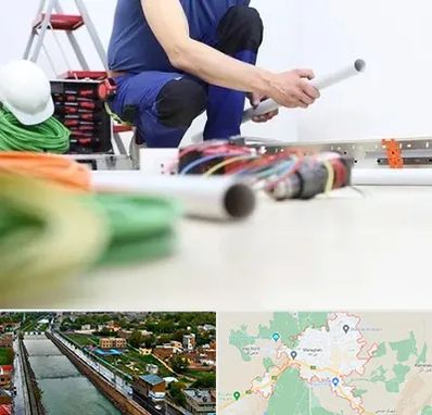 سیم کشی ساختمان در مراغه