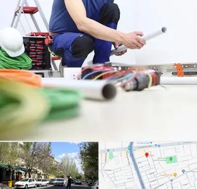 سیم کشی ساختمان در کوی فیروز تبریز