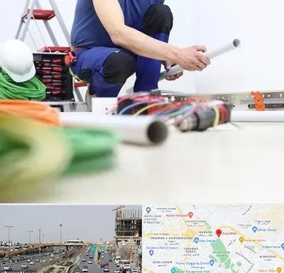 سیم کشی ساختمان در بلوار توس مشهد