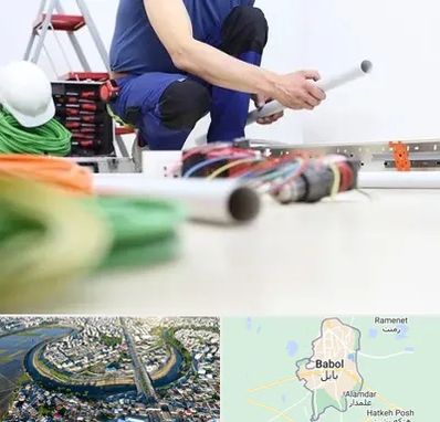 سیم کشی ساختمان در بابل