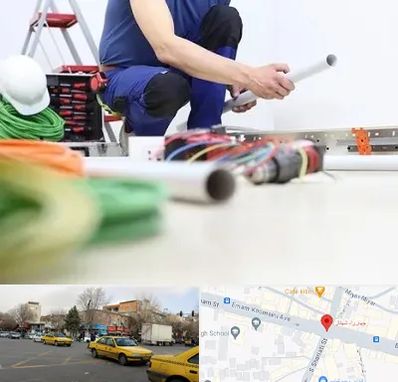 سیم کشی ساختمان در شهناز تبریز