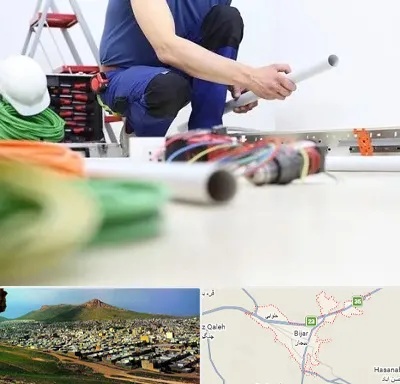 سیم کشی ساختمان در بیجار