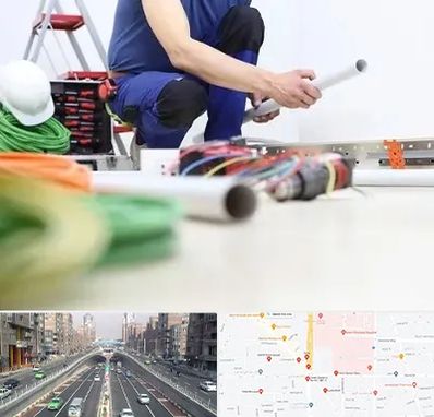 سیم کشی ساختمان در توحید