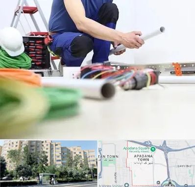 سیم کشی ساختمان در آپادانا