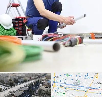 سیم کشی ساختمان در فرجام