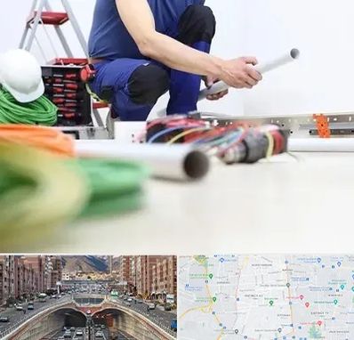 سیم کشی ساختمان در منطقه 10 تهران