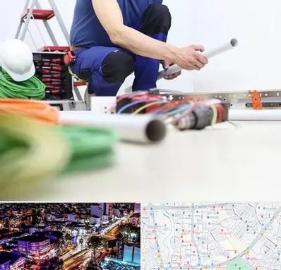 سیم کشی ساختمان در منظریه رشت