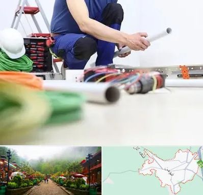 سیم کشی ساختمان در فومن