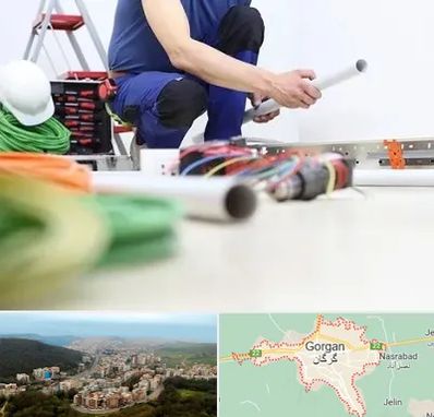 سیم کشی ساختمان در گرگان