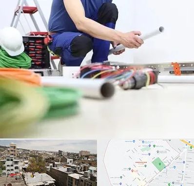 سیم کشی ساختمان در شمیران نو