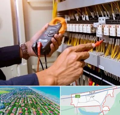 برق کشی ساختمان در نور