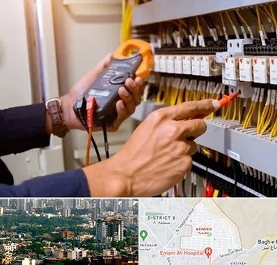 برق کشی ساختمان در عظیمیه کرج