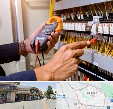 برق کشی ساختمان در پرواز تبریز