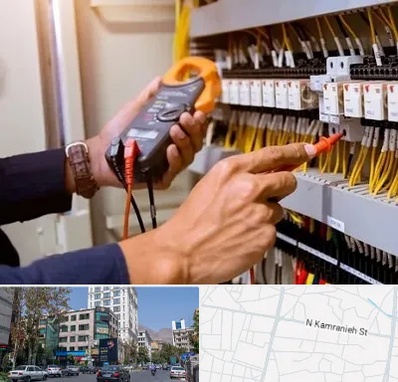 برق کشی ساختمان در کامرانیه