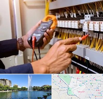 برق کشی ساختمان در کوهسنگی مشهد