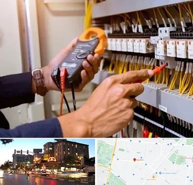 برق کشی ساختمان در بلوار سجاد مشهد