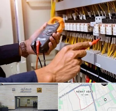 برق کشی ساختمان در نعمت آباد