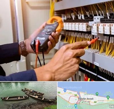 برق کشی ساختمان در بندر انزلی