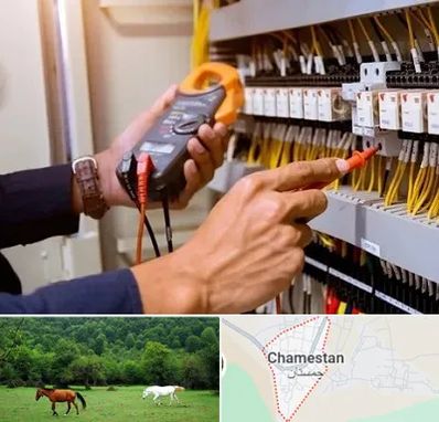 برق کشی ساختمان در چمستان