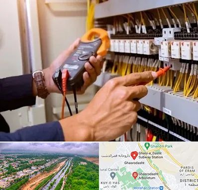 برق کشی ساختمان در قصرالدشت شیراز