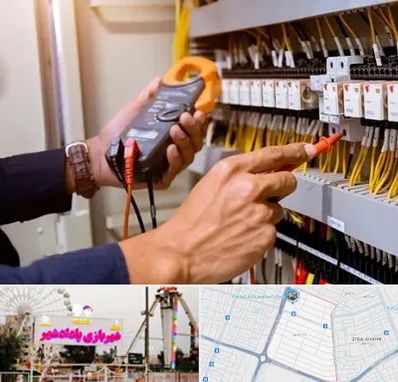 برق کشی ساختمان در پادادشهر اهواز